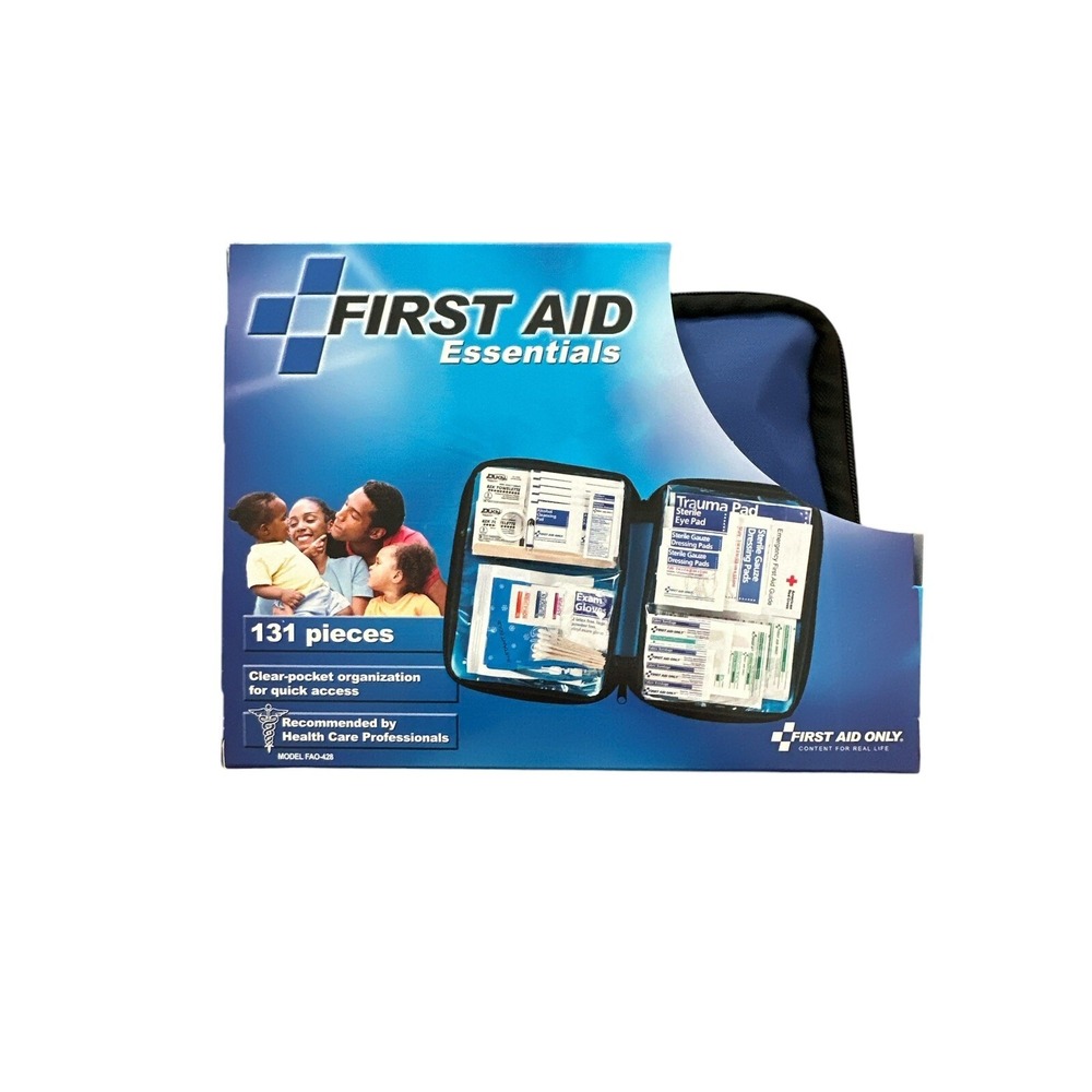 First Aid Kit-131 Piece All Purpose Travel Hiking Camping Emergency Medical